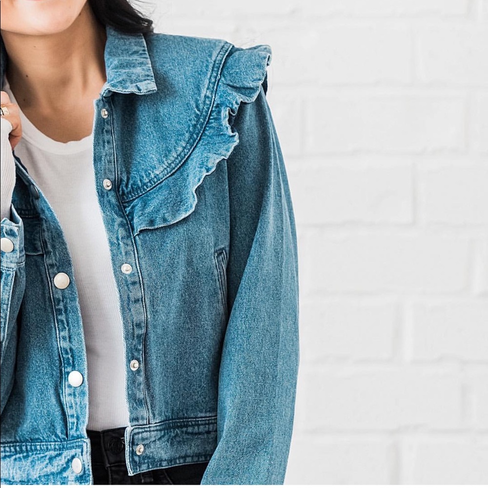 Rachel Parcell Denim Jacket Size S
